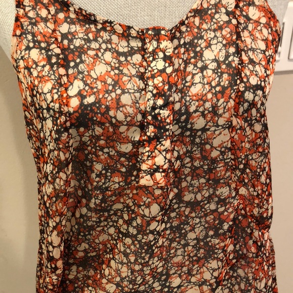 Patterson J. Kincaid Sheer Top - Picture 2 of 6